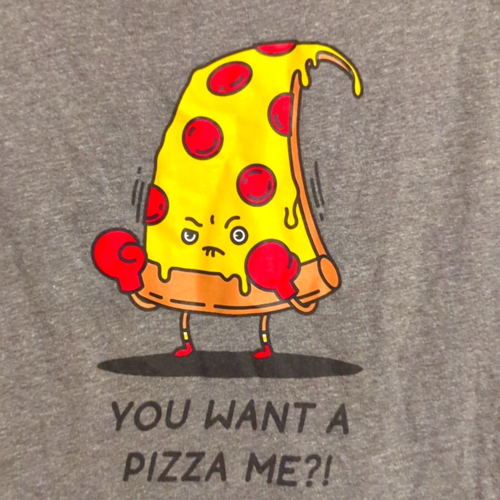 YOU WANT A PIZZA ME?! graphic tee - Picture 1 of 6
